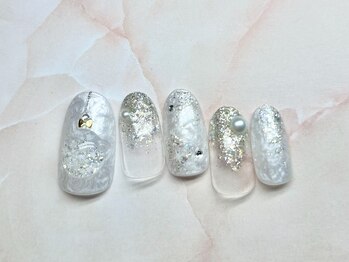 アルク バイ ネオリーブ 荻窪店(arc by neolive)/12月定額/オーナメントネイル