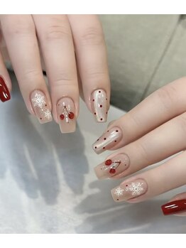 ユミネイル(Yumi Nail)/クリスマスデザイン