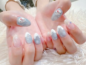 ラルネイル 大宮(Lull. nail)/#雪だるま#クリスマス