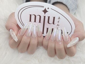 ミュウミュウ(miumiu)/冬×大人可愛いネイル