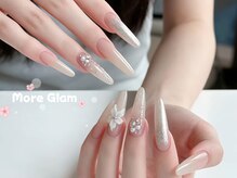 モアグラム 池袋東口店(More Glam)/ラメグラ/桜/チップ/春持ち込み