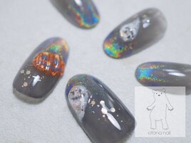 ハロウィンネイル