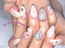 アン ジョーヌドラゴ/【自爪ネイル】クリアホワイト