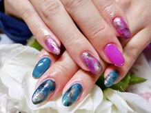 ネイルアンドビューティー アユズ(Nail&Beauty Ayu's)の雰囲気（【ジェル】持ち込みデザイン￥6500）