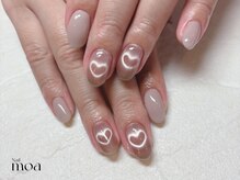 モア(moa)/ハートマグ　マグネット　新所沢