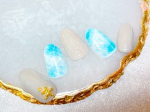 ルアナ(Luana.)/モヤモヤ海ネイル