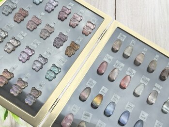 チル(CHILL)の写真/《人気リボン&季節限定パーツなど多数♪》トレンドパーツ豊富に取り揃え◎デザインに悩んだらご相談下さい!