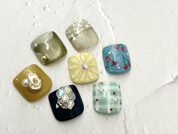 フット　親指アートコース