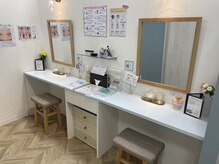 アイラッシュサロン ブラン Lty草津店(Eyelash Salon Blanc)/【店内　ドレッサー】