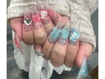 サララ(SALALA)/キティちゃんネイル♪