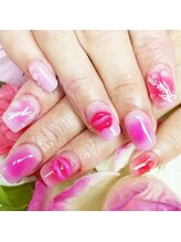 コットンローズ(Cotton Rose)/おフェロネイル