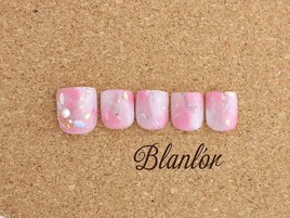 FOOT　春色♪ニュアンスピンク