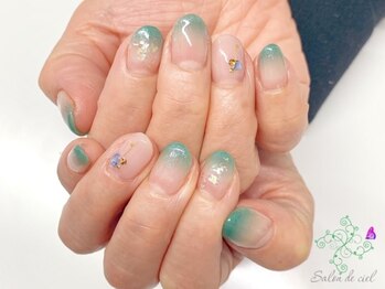 サロンドシエル(salon de ciel)/3月定額ネイル¥6480