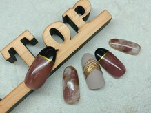 サロン ザ トップ(Salon the Top)/くすみパープルーニュアンス