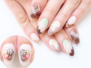 ネイルコレクション ピンク(Nail Collection Pink)/ジェル付放題☆チョコネイル