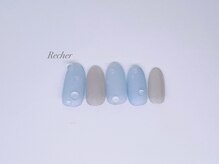 ネイルサロンリシェ 烏丸御池(Recher)/水滴ネイル　2