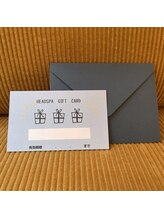 たぬきのおひるね/ギフトカード