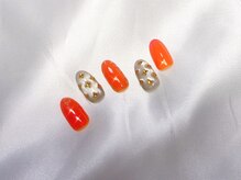 シェリーピンク(cherie pink)/上品ジュエリーネイル♪