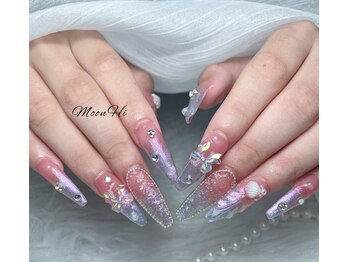 ムンヒーネイル 朝霞台(MOONHI Nail)/チップ長さ出し10本やり放題8980
