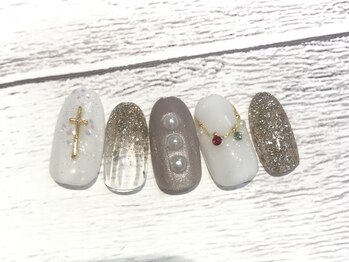 クリスマスネイル