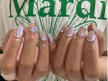 シェリーラメール 新宿店(cherie la mer)/ホロ囲みネイル