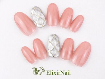 エリクサーネイル 神田(Elixir Nail)/シンプル/クーポン使用
