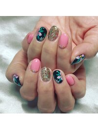 お客様お持ち込み画像参考ネイル