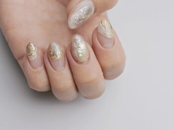 モエネイル(Moe nail)の写真/デザイン力に自信のあるオーナーがトレンドを意識した豊富なデザインをご用意！当店定額メニューが大人気★