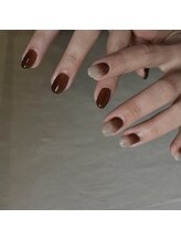 グラウネイル(glaw nail)/カフェオレネイル