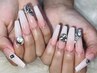 新人【スカルプ】パーツつけ放題 150分 12980円★beginner Acryl nails&parts