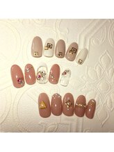 トゥーシェネイルズ(Touche'nails)/サンプルチップ ストーンアート