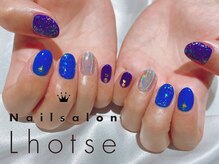 ローツェ(Lhotse)/きらきら青ネイル☆