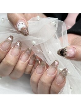 センスネイル(Sense nail)/ラメグラデーション