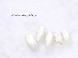 フラワーネイル¥8000