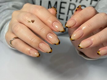 セラピエージ/アニマル柄フレンチ