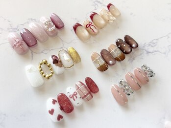 イーストハムアネーロネイル(EAST HAM anello nail)の写真/【定額シンプルネイル¥6000~】シンプル~トレンドを抑えた最旬ネイルまで幅広くご用意!お気に入りの指先へ♪