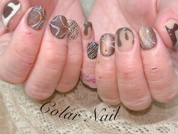 コラールネイル 本町(Colar Nail)/甘くない大人バレンタイン