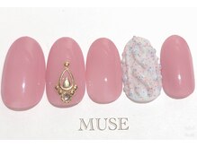 ミューズ MUSE 四街道大日店/冬ニットくすみピンクスタッズ