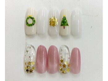 プルミエ ネイル(Premier Nail)/Xmasネイル★¥8800定額
