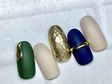 ライト ネイルズ ニシノミヤ(light nails NISHINOMIYA)/マットリングネイル☆