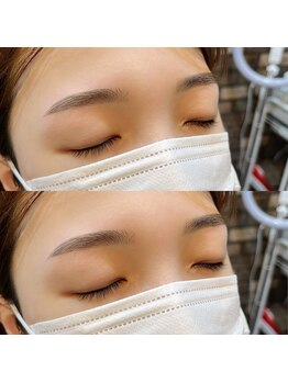 ラヴィズム アイラッシュ アンド ネイル (LUVISM)/人気の平行眉★ 担当:川崎