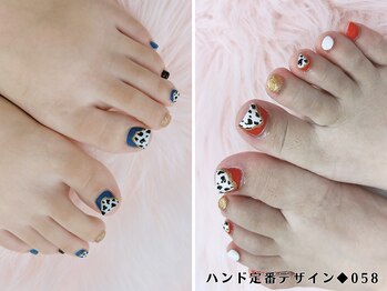 はあとねいる 高松瓦町店/フット定番デザイン058◆4,400円