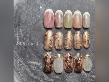 エムユーファイブネイル(MU5-nail)/【ジェル】MU5オーダーコース