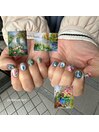 ☆絵画インスピレーションネイル