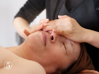 オレアグリーン 岡崎(OLEA green)/5、お顔の筋膜ゆるめます