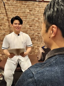 板橋大山整骨院/丁寧なカウンセリング