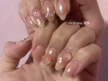 エマネイル プラスキハクヤ 天満橋店(EmaNail+KIHAKUYA)/チークマグネット