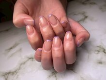 サロン ド スーリール 新市街店(salon de SOURIRE)/スキニーフレンチネイル◇