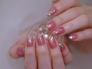 クリスマス　シェルネイル