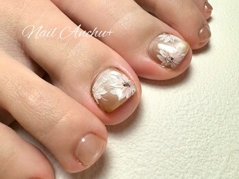 選べる親指フットアート2本